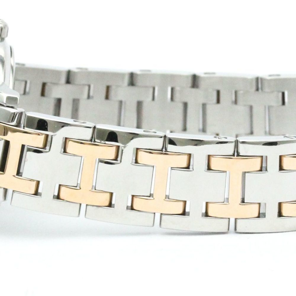 HERMES Clipper Pink Gold Plated Steel Watch CP1.221 BF576524 - Picture 3 of 8